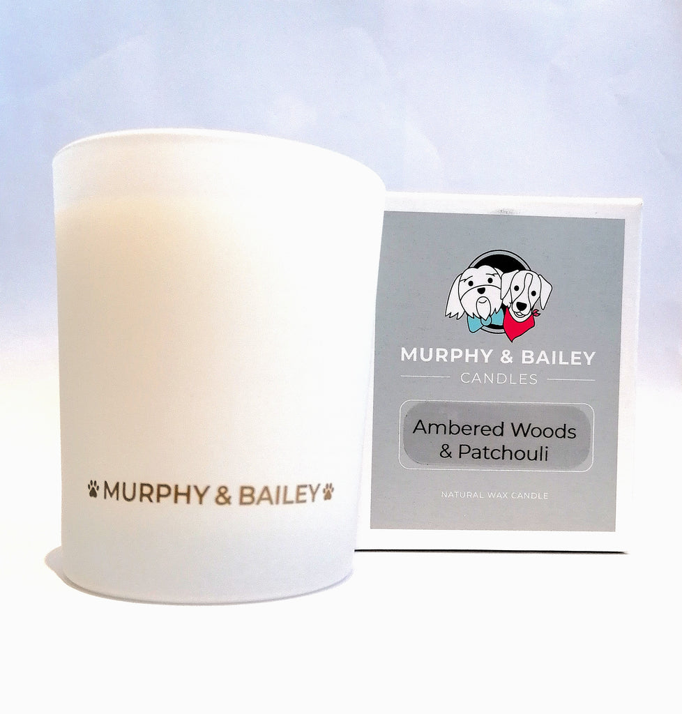 Ambered Woods and Patchouli Candle
