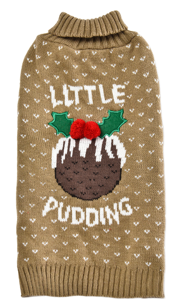 Little Christmas Pudding Knit Jumper