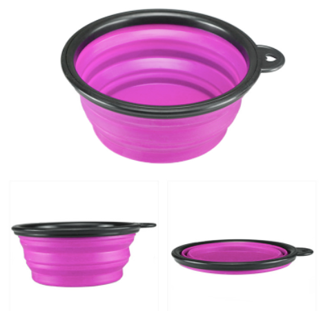 Collapsible Travel Water Bowl