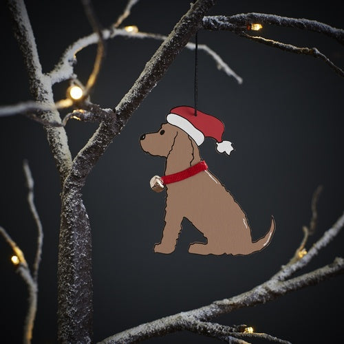 Christmas Decoration - Chocolate Cocker Spaniel