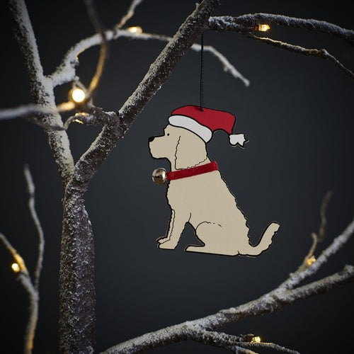 Christmas Decoration - Cockapoo / Labradoodle (apricot)