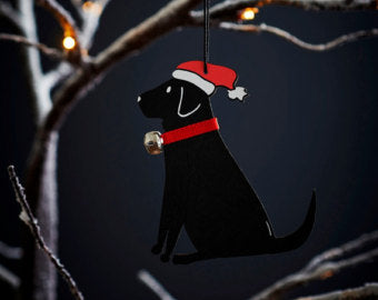 Christmas Decoration - Black Labrador