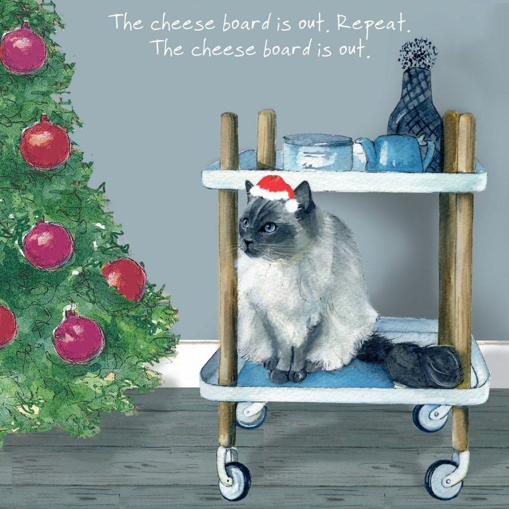 Ragdoll Cat - Christmas Card