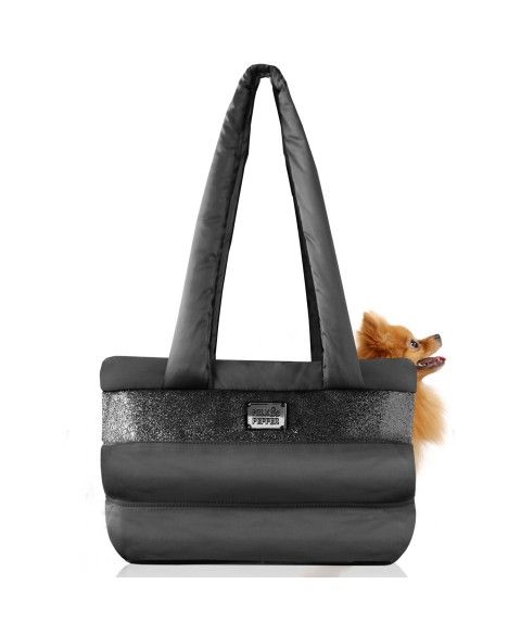 Capsule Black Dog Carrier Bag